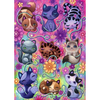 Image 1 of Heye - Puzzle Jeremiah Ketner: Cats - 1 000 piese