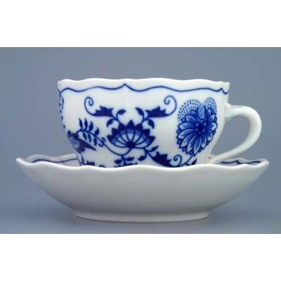 Cibulák Dubí Šálek s podšálkem B+B cibulový porcelán 70228 210 ml