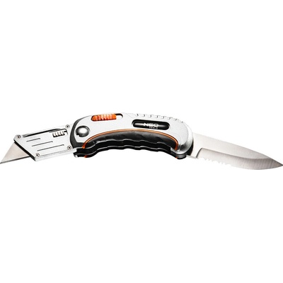 NEO TOOLS 63-710 nůž zavírací s výměnným břitem a zásobníkem