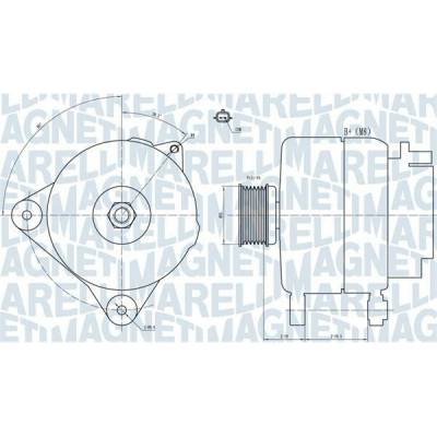 generátor MAGNETI MARELLI 063731887010