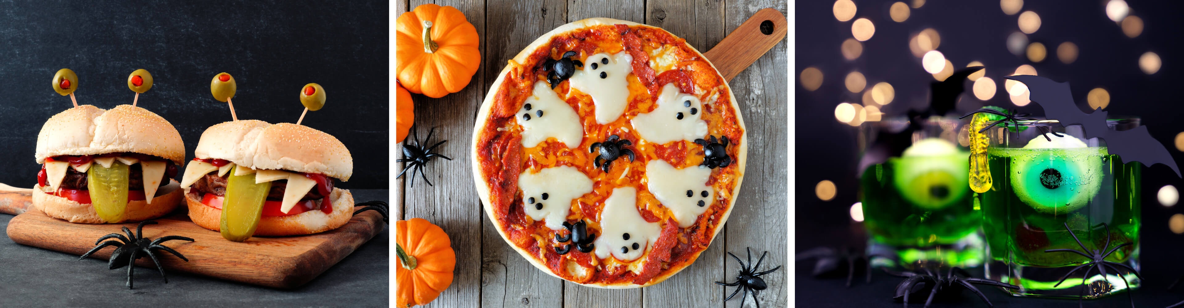 Ételek és italok a halloweeni bulira