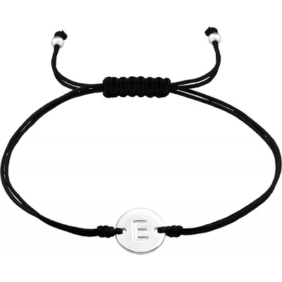 Olivie provázkový náramek písmeno E 7567