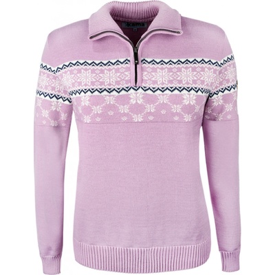 Kama Merino svetr 5007 114 - růžová – Sleviste.cz