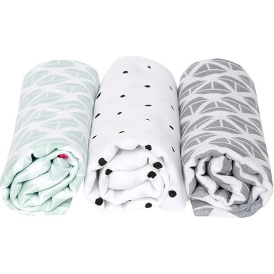 Motherhood mušelínová Mint Boats 3 ks