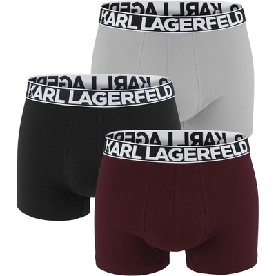 Karl Lagerfeld organic cotton Bold logo Lagerfeld windsor & black color