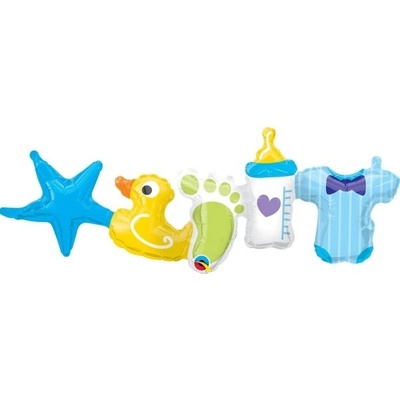 GoDan Baby shower Balón fóliový Narození chlapečka 104 cm