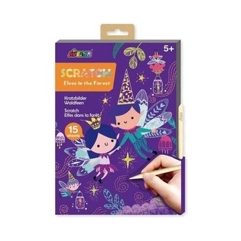 Avenir Škrabacia kniha A5 Elfovia v lese