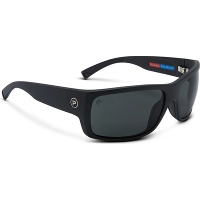 PELAGIC Слънчеви очила PELAGIC FISH WHISTLE - POLARIZED MINERAL GLASS: Black/Grey Glass