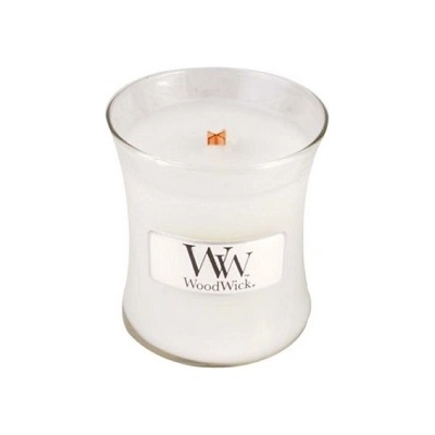 WoodWick Island Coconut ароматна свещ с дървен фитил 85 гр