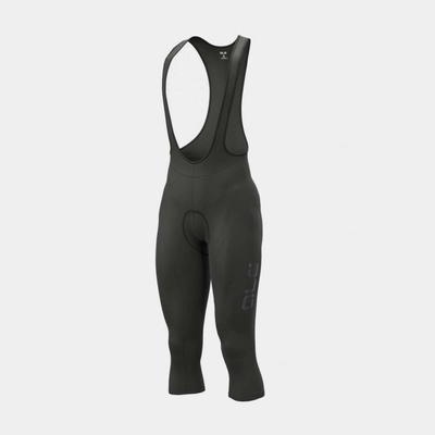 Alé pánské zateplené 3/4 Solid Winter black