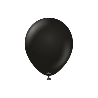 Kalisan Balloons Balonky černé Standard Black 13 cm 5"