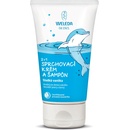 Weleda 2v1 sprchovací krém a šampón vanilka 150 ml