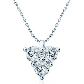 SAVICKI Колие Fairytale: бяло злато, диаманти