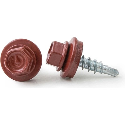 Gutta Guttatop samořezný vrut 4,8 x 35 mm RAL 8004 - měděná hnědá