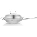 Fissler Original Profi Collection ocelová pánev wok s pokličkou a rukojetí 30 cm