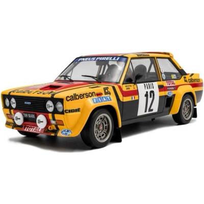 Solido 1: 18 fiat 131 abarth ЖЪЛТ #12 m. mouton / annie r