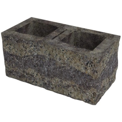 DITON Okrasná tvárnice rohová C 395x195x190 mm pískovo-hnědá