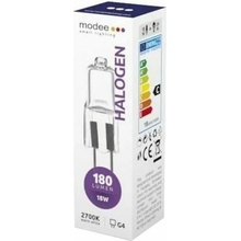 Modee halogenová žiarovka G4 18W teplá biela