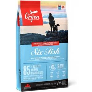 ORIJEN Six Fish dog гранули за кучета с високо качество - 11.4кг