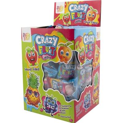 Sweet´n Fun Crazy Fruit Jelly 60 x 16 g