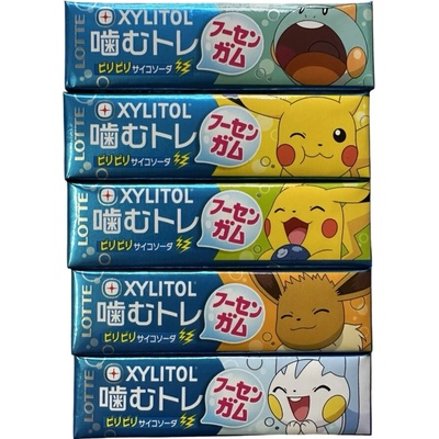 Lotte Pokemon Chewing Candy Xylitol náhodný kus 26 g