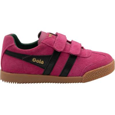 Gola Детски маратонки Gola Kid's Harrier VC Sneakers - Fuchsia / Black / Evergreen - размер 1 (UK) (702-1732-0918)
