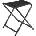 Brunner Сгъваем стол Aravel Stool XL, черен (0404057N.C09)