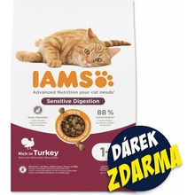 IAMS Cat Adult Sensitive Digestion Turkey 10 kg