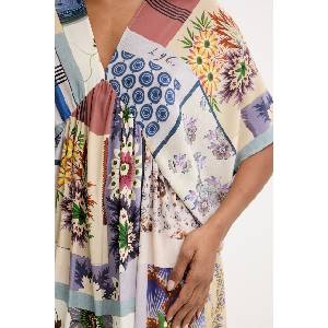 Max Mara лятна рокля от коприна NOME (2615221072600)