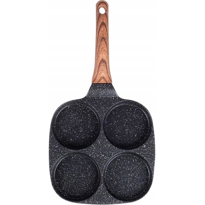 Panvica na vajíčka a Vilde Black&Wood 19 cm granitová