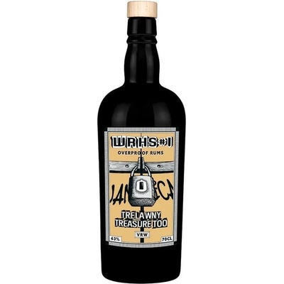 Warehouse #1 Overproof White Rum Trelawny Treasure Too VRW žlutý 63,0% 0,7 l (holá láhev)