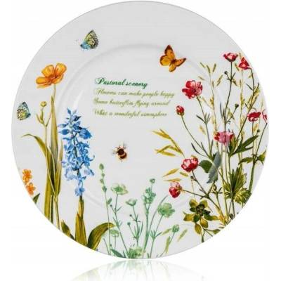 Dezertní talíř na dort malý 19 Cm BANQUET Meadow květiny louka