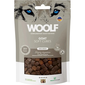 Woolf Soft Cubes Goat/kozie 100 g