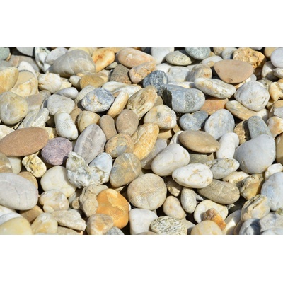 #3 Kačírek mix oblázky - 25kg balení Velikost: Kremeň D mix oblázky pr. 16-32 mm balení 25kg – Zboží Dáma