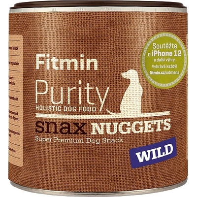 Fitmin Dog Purity Snax Nuggets wild 180 g