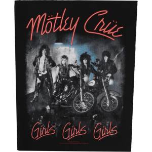 RAZAMATAZ нашивка (голяма) Mötley Crüe - GIRLS, GIRLS, GIRLS - RAZAMATAZ - BP1264