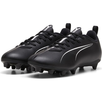 PUMA Юношески футболни бутонки Puma Ultra Play Junior Firm Ground Football Boots - Black/White