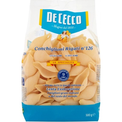 De Cecco Conchiglioni Rigati No.126 0,5 kg