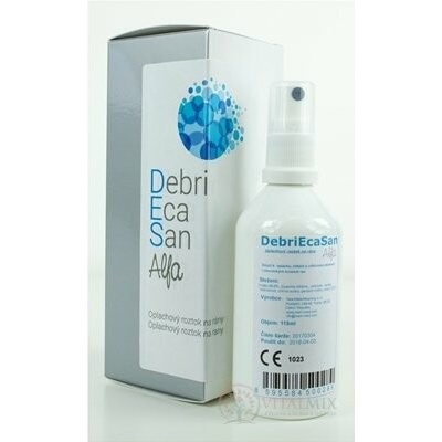 DebriEca San Alfa roztok s rozprašovačem 115 ml