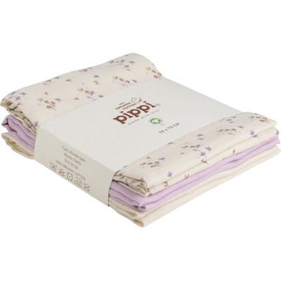 PIPPI 70 X 70 BAVLNA BUNISHED LILAC 3 KS