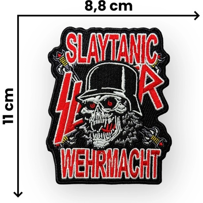 Nášivka - Slayer - Slaytanic Wehrmacht