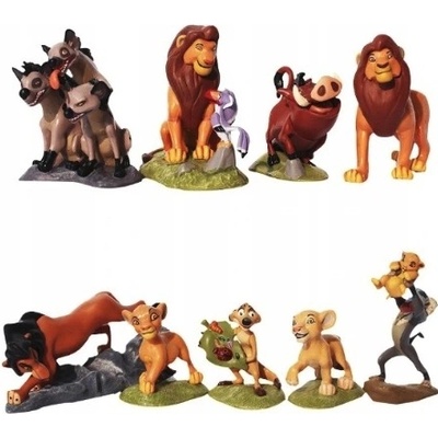 SIMBA SADA FIGÚROK Leví kráľ TIMON PUMBA 9 KS