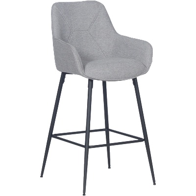 Carmen Бар стол merton - светлосив 95