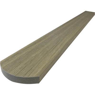 WPC dřevoplastové plotovky Dřevoplus Profi půlkulaté 15x80x1200 - Oak