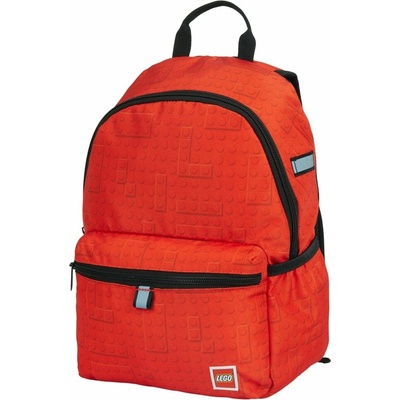 LEGO BAGS Colorblock 9 Brick Dots červená