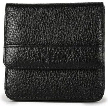 Image 1 of Дамски портфейл естествена кожа 555 черен