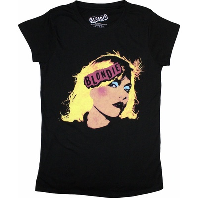 Blondie tričko Punk Logo Čierna