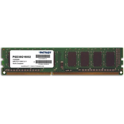 Patriot DDR3 8GB 1600MHz CL11 PSD38G16002