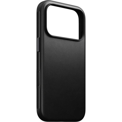 Nomad Кожен (естествена кожа) кейс с MagSafe за iPhone 17 Pro - Nomad Modern Leather MagSafe Case (черен) (NM014339858)