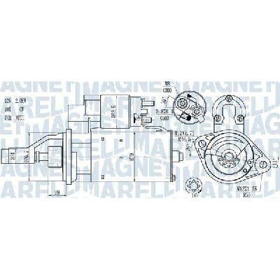 Startér MAGNETI MARELLI MQS1114